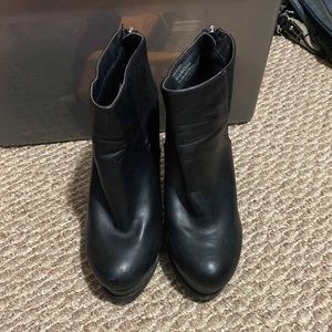 Forever 21 Black Stiletto Heels/Boots